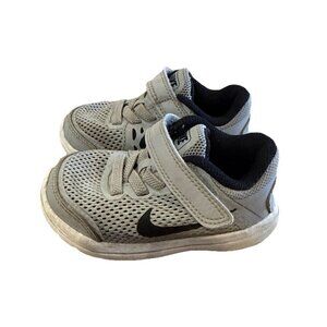 Nike Flex Runner 3 - Toddler/Infant Shoes Size 5C Gray Black Sneakers
